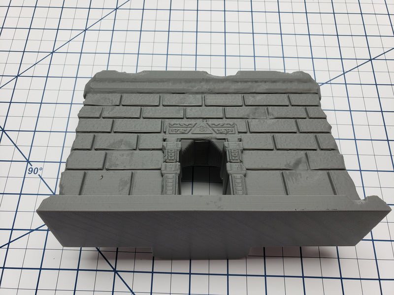 Empire of Scorching Sands - Temple Facade - DND - Dungeons & Dragons - RPG - Tabletop - EC3D - Miniature - 28 mm