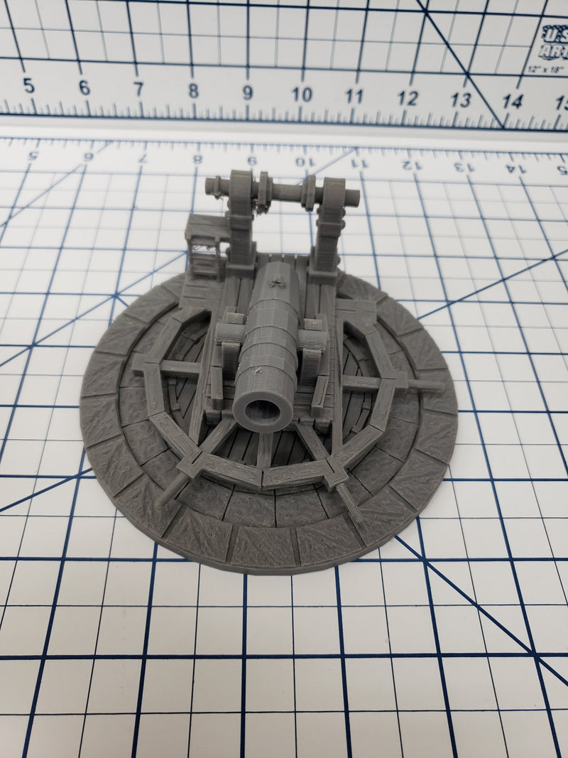 Cannon - DND - Dungeons & Dragons - RPG - Tabletop - Terrain - Pathfinder - Miniature - 28 mm