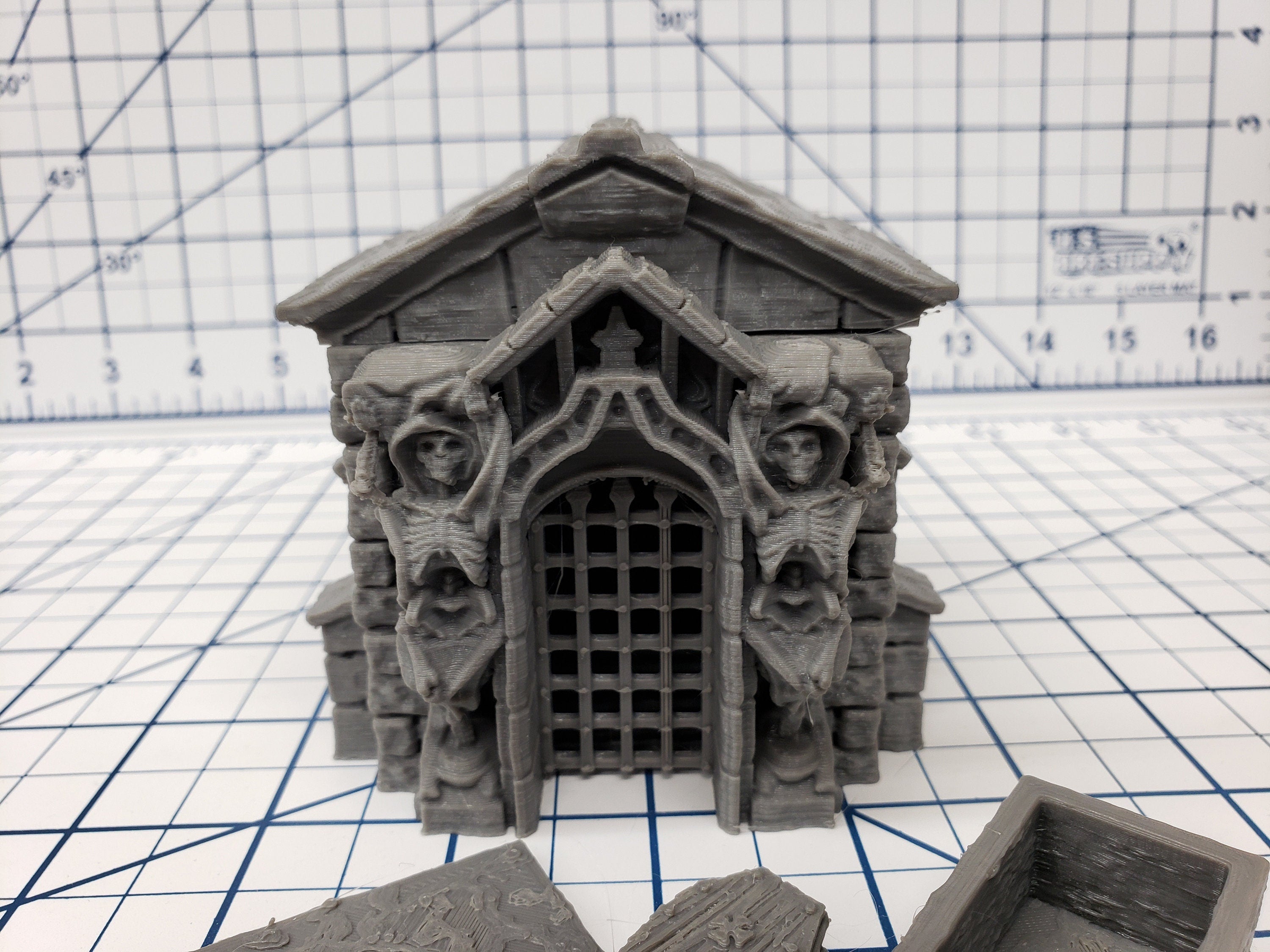 Mausoleum Set - Fat Dragon Games - DND - Pathfinder - RPG - Dungeon & Dragons