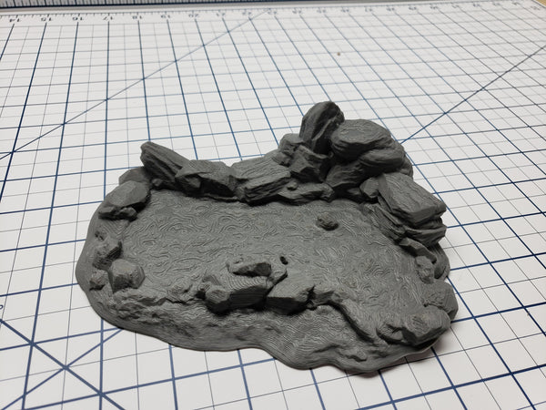 Empire of Scorching Sands - Oasis - DND - Dungeons & Dragons - RPG - Terrain - Pathfinder - Tabletop - EC3D - Miniature - 28 mm - 1"