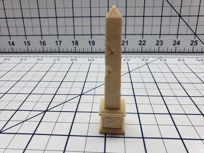 Empire of Scorching Sands - Obelisks and Column Scatter - DND - Dungeons & Dragons - RPG - Tabletop - EC3D - Miniature - 28 mm