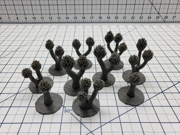 Empire of Scorching Sands - Yucca Trees - DND - Dungeons & Dragons - RPG - Tabletop - EC3D - Miniature - 28 mm