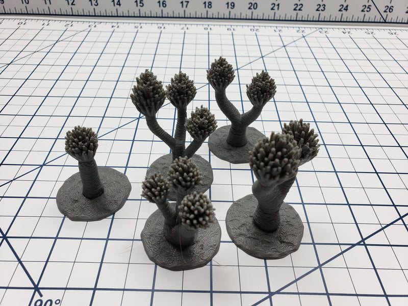 Empire of Scorching Sands - Yucca Trees - DND - Dungeons & Dragons - RPG - Tabletop - EC3D - Miniature - 28 mm