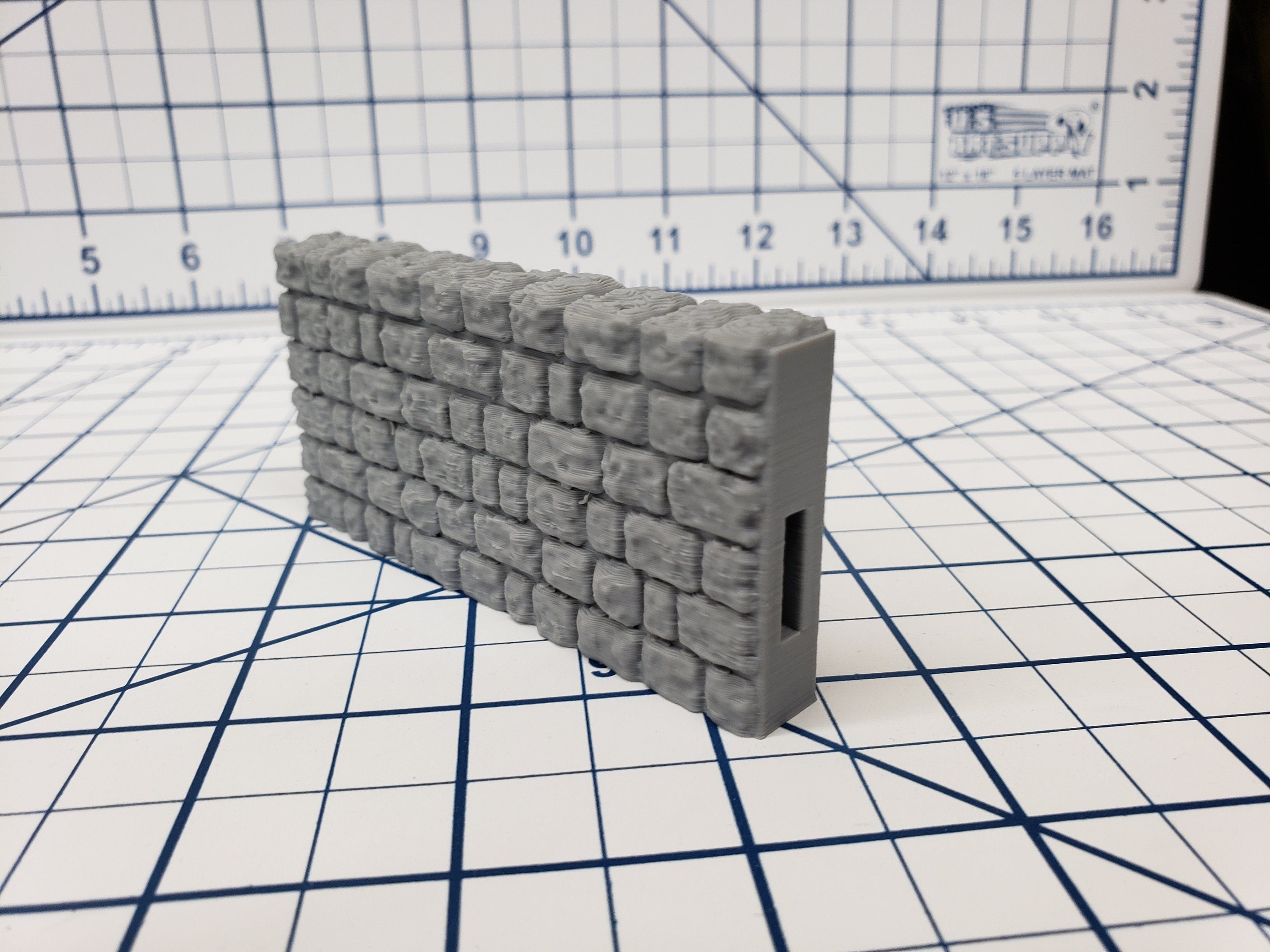 Castle Style - Round Tower Interior Walls - DragonLock - DND - RPG - Dungeon & Dragons - 28 mm / 1" - Terrain - Fat Dragon Games