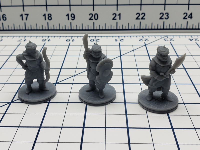 Empire of Scorching Sands - Palace Guard Minis - DND - Pathfinder - Dungeons & Dragons - RPG - Tabletop - EC3D - Miniature - 28 mm