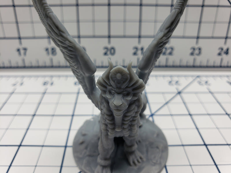 Empire of Scorching Sands - Sphinx Mini - DND - Pathfinder - Dungeons & Dragons - RPG - Tabletop - EC3D - Miniature - 28 mm