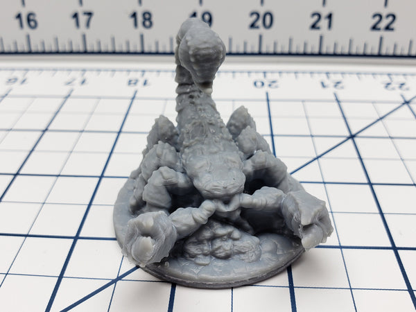 Empire of Scorching Sands - Giant Scorpion Mini - DND - Pathfinder - Dungeons & Dragons - RPG - Tabletop - EC3D - Miniature - 28 mm