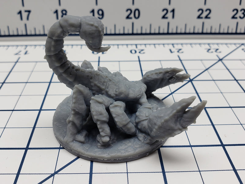 Empire of Scorching Sands - Giant Scorpion Mini - DND - Pathfinder - Dungeons & Dragons - RPG - Tabletop - EC3D - Miniature - 28 mm