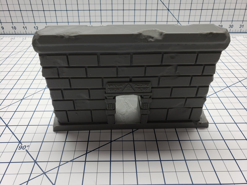 Empire of Scorching Sands - Temple Facade - DND - Dungeons & Dragons - RPG - Tabletop - EC3D - Miniature - 28 mm