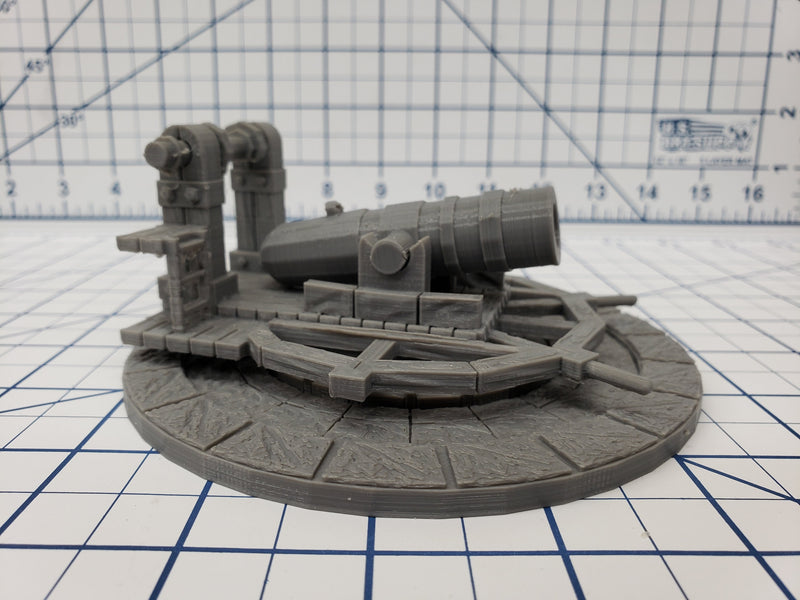 Cannon - DND - Dungeons & Dragons - RPG - Tabletop - Terrain - Pathfinder - Miniature - 28 mm