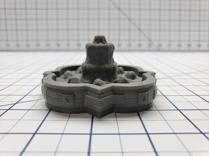 Empire of Scorching Sands - Water Fountains - DND - Dungeons & Dragons - RPG - Terrain - Pathfinder - Tabletop - EC3D - Miniature - 28 mm