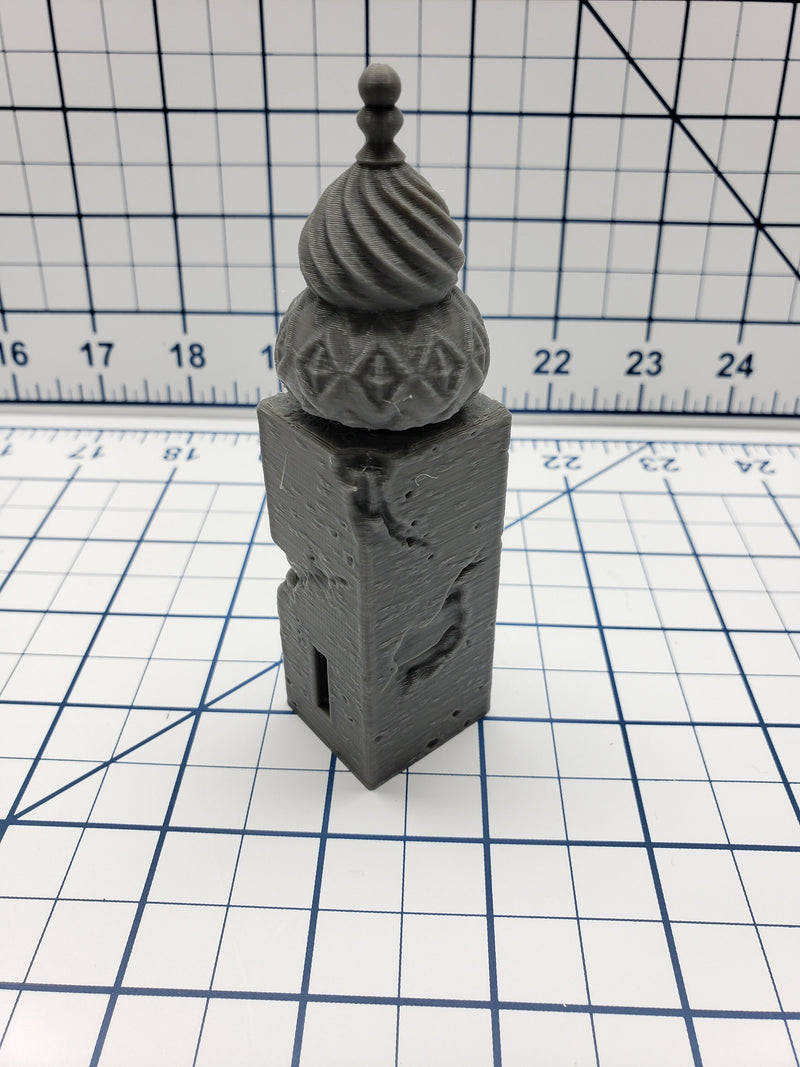 Empire of Scorching Sands - City Wall Columns - DND - Dungeons & Dragons - RPG - Tabletop - EC3D - Miniature - 28 mm