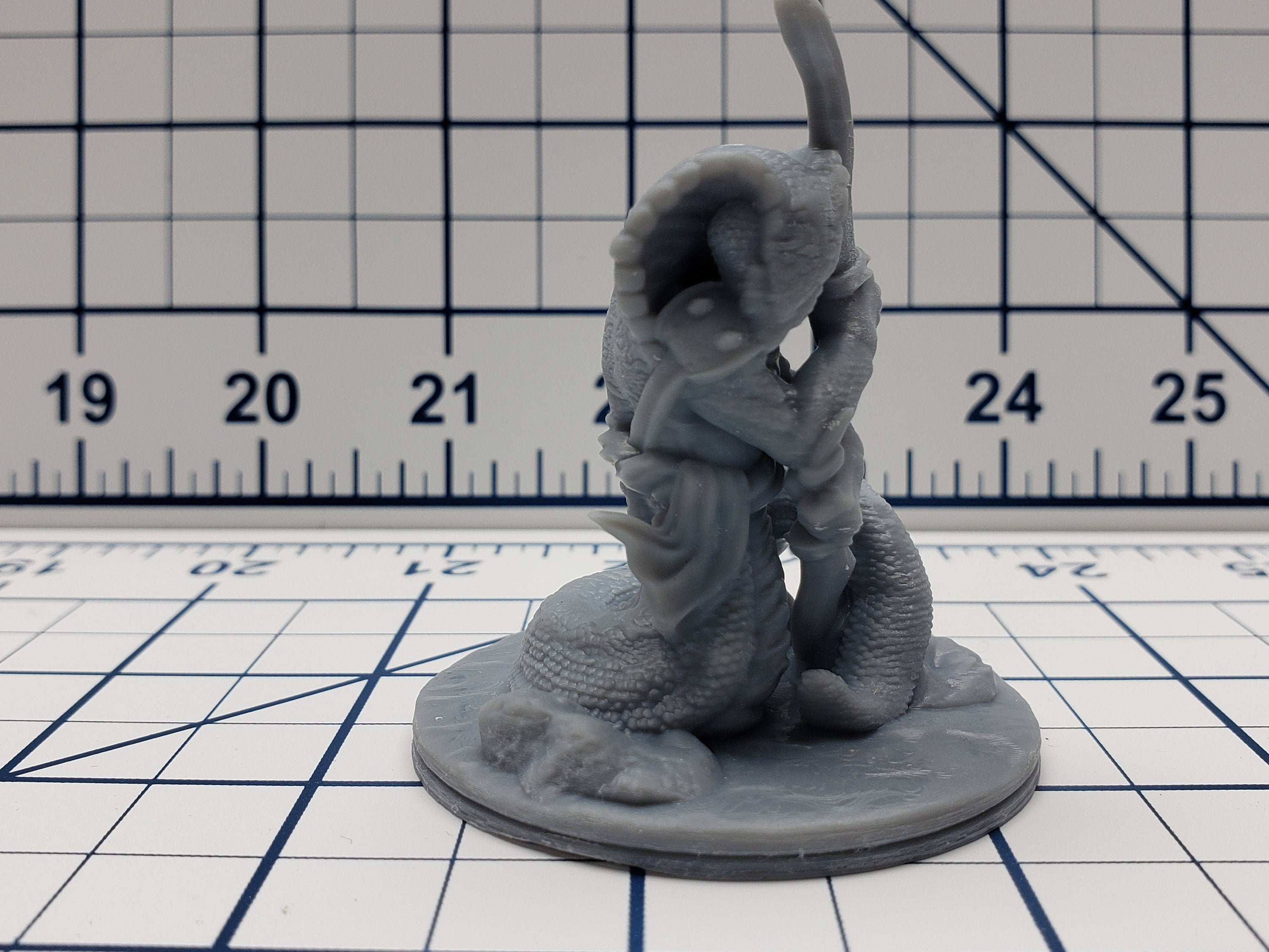 Empire of Scorching Sands - Snakefolk Minis - DND - Pathfinder - Dungeons & Dragons - RPG - Tabletop - EC3D - Miniature - 28 mm