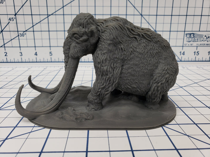 The Wilds of Wintertide - Woolly Mammoth Minis - Hero's Hoard - DND - Pathfinder - Dungeons & Dragons - RPG - Tabletop - EC3D - Miniature