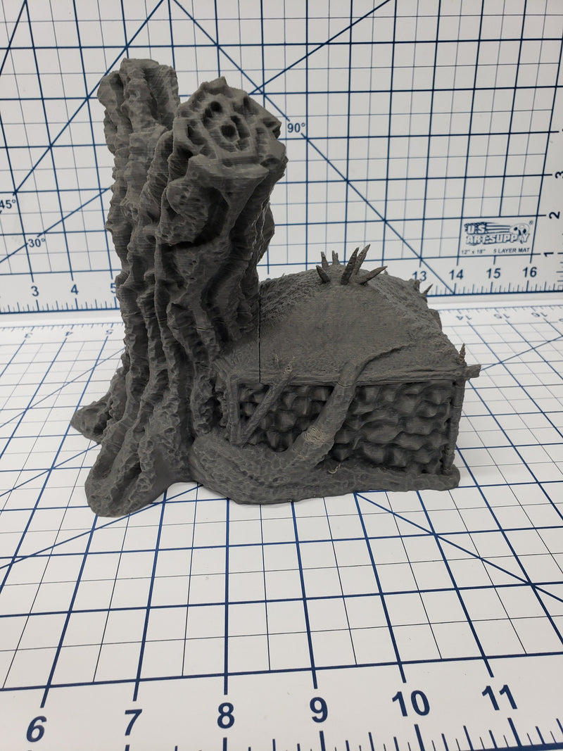 The Forest of Oakenspire - Lonely Hut - Hero's Hoard - DND - Pathfinder - Dungeons & Dragons - RPG - Tabletop - EC3D - 28 mm - 1"