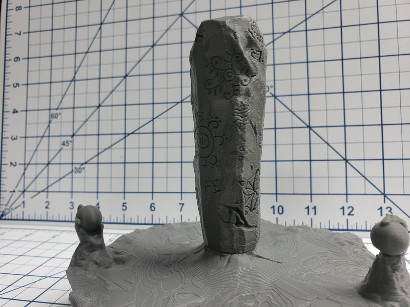 OpenForge - Places of Power - Rock Pillar - Tabletop - DND - Pathfinder - RPG - 28 mm / 1" - Terrain - Dungeons & Dragons -