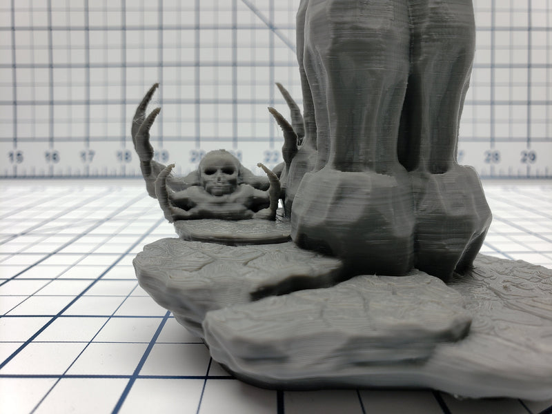 Skyless Realms - Abyss - Pit Shrine - DND - Dungeons & Dragons - RPG - Tabletop - EC3D - Miniature - 28 mm - 1" scale