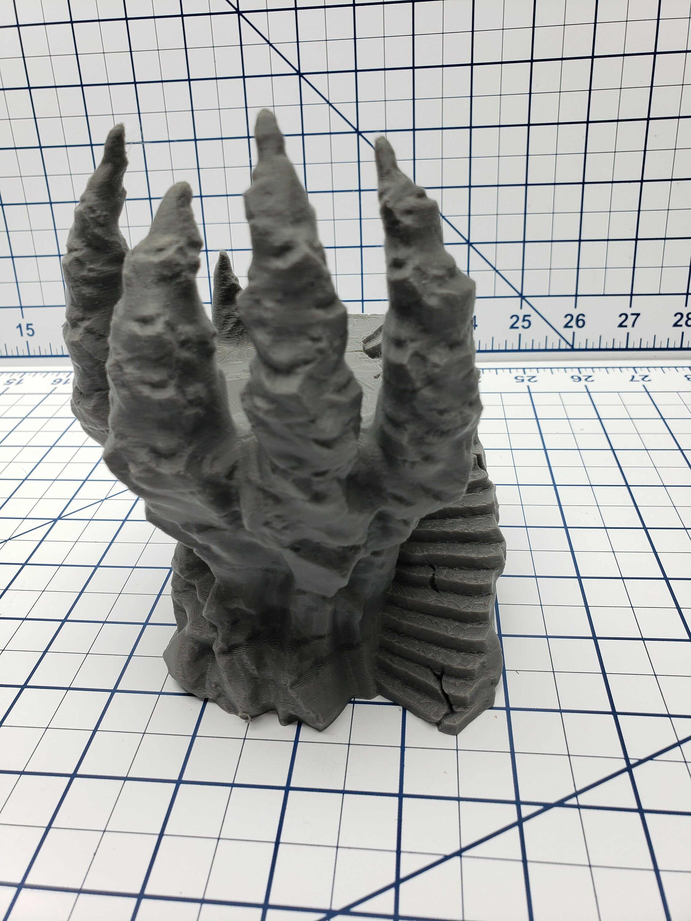 Skyless Realms - Abyss - Stairway Pedestal - DND - Dungeons & Dragons - RPG - Tabletop - EC3D - Miniature - 28 mm - 1" scale