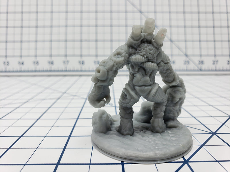 Coral Golem Mini - Savage Atoll - Hero's Hoard - DND - Pathfinder - Dungeons & Dragons - RPG - Tabletop - EC3D - Miniature