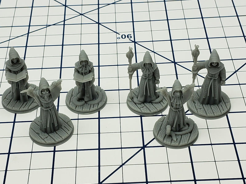 Kraken Cultists Mini - Savage Atoll - Hero's Hoard - DND - Pathfinder - Dungeons & Dragons - RPG - Tabletop - EC3D - Miniature