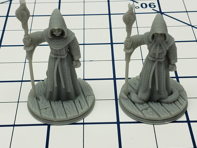 Kraken Cultists Mini - Savage Atoll - Hero's Hoard - DND - Pathfinder - Dungeons & Dragons - RPG - Tabletop - EC3D - Miniature