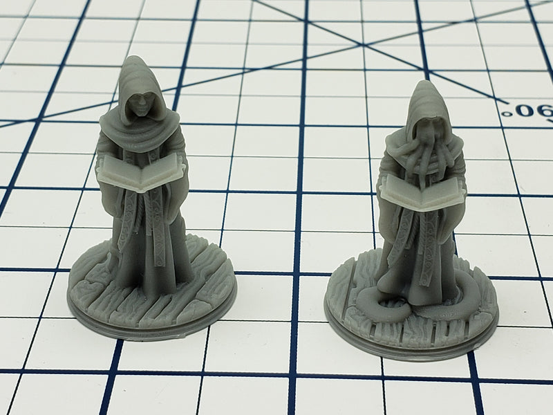 Kraken Cultists Mini - Savage Atoll - Hero's Hoard - DND - Pathfinder - Dungeons & Dragons - RPG - Tabletop - EC3D - Miniature