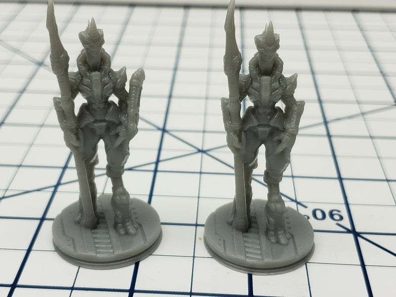 Alien Guards Mini - Ignis Quadrant - Hero's Hoard - Starfinder - Cyberpunk - Science Fiction - Syfy - RPG - Tabletop - EC3D - Miniature