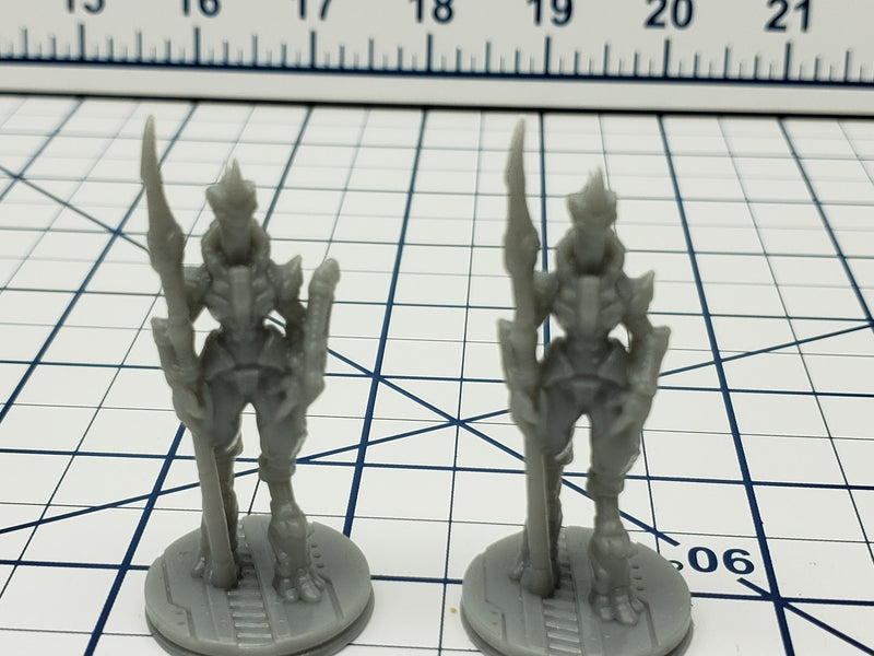Alien Guards Mini - Ignis Quadrant - Hero's Hoard - Starfinder - Cyberpunk - Science Fiction - Syfy - RPG - Tabletop - EC3D - Miniature