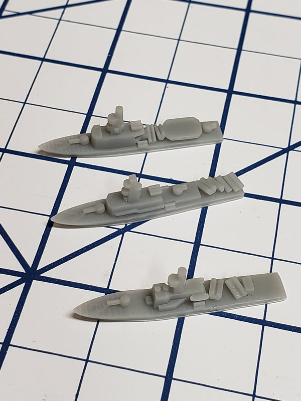 Frigate - Esmeraldas Class - Wargaming - Axis and Allies - Naval Miniature - Victory at Sea - Tabletop Games - Warships