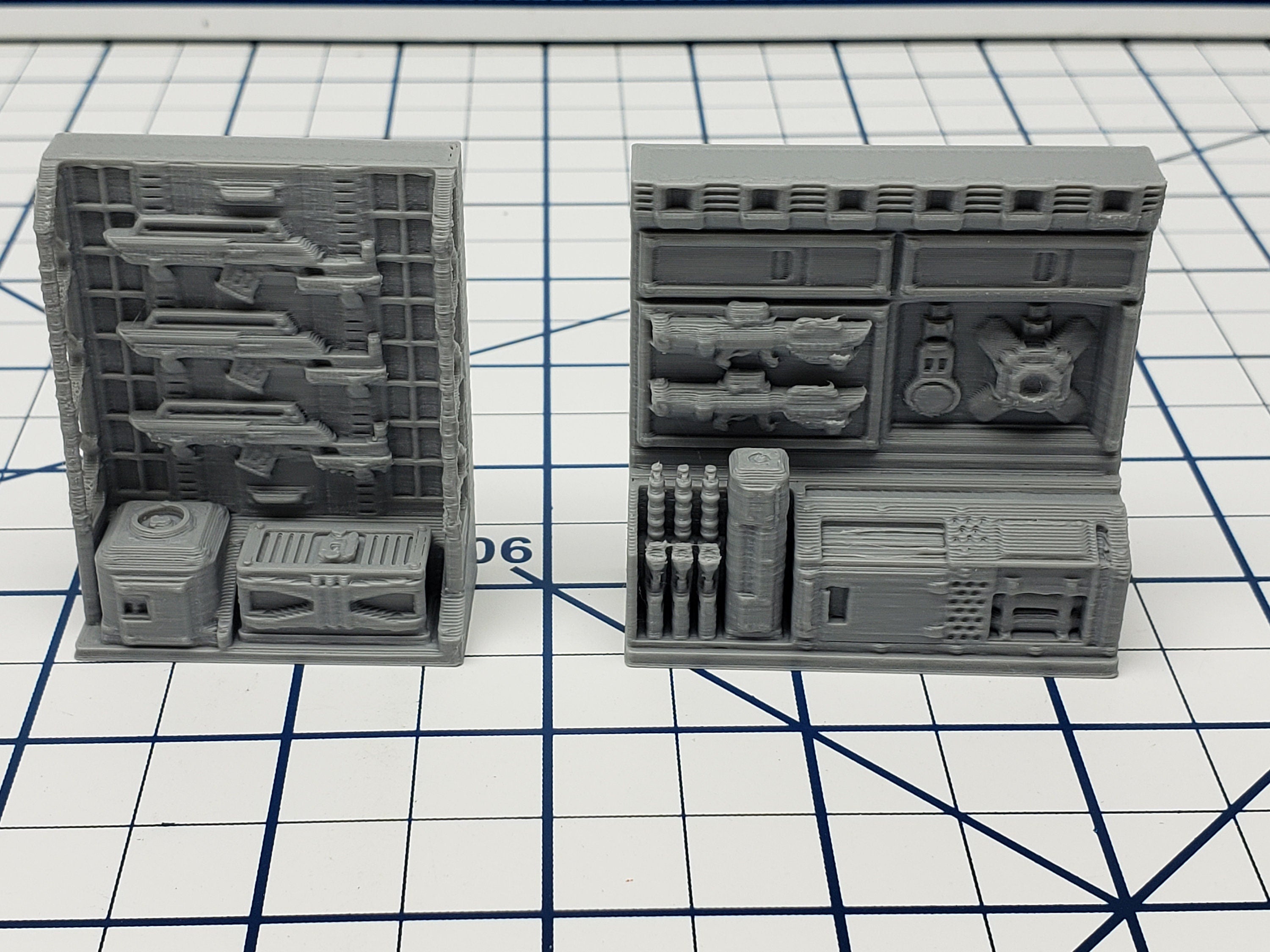Weapons Rack - Ignis Quadrant - Starfinder - Cyberpunk - Science Ficti