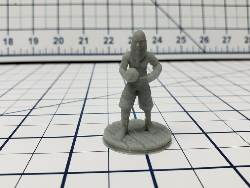 Human Pirate Crewman Minis - Savage Atoll - Hero's Hoard - DND - Pathfinder - Dungeons & Dragons - RPG - Tabletop - EC3D - Miniature