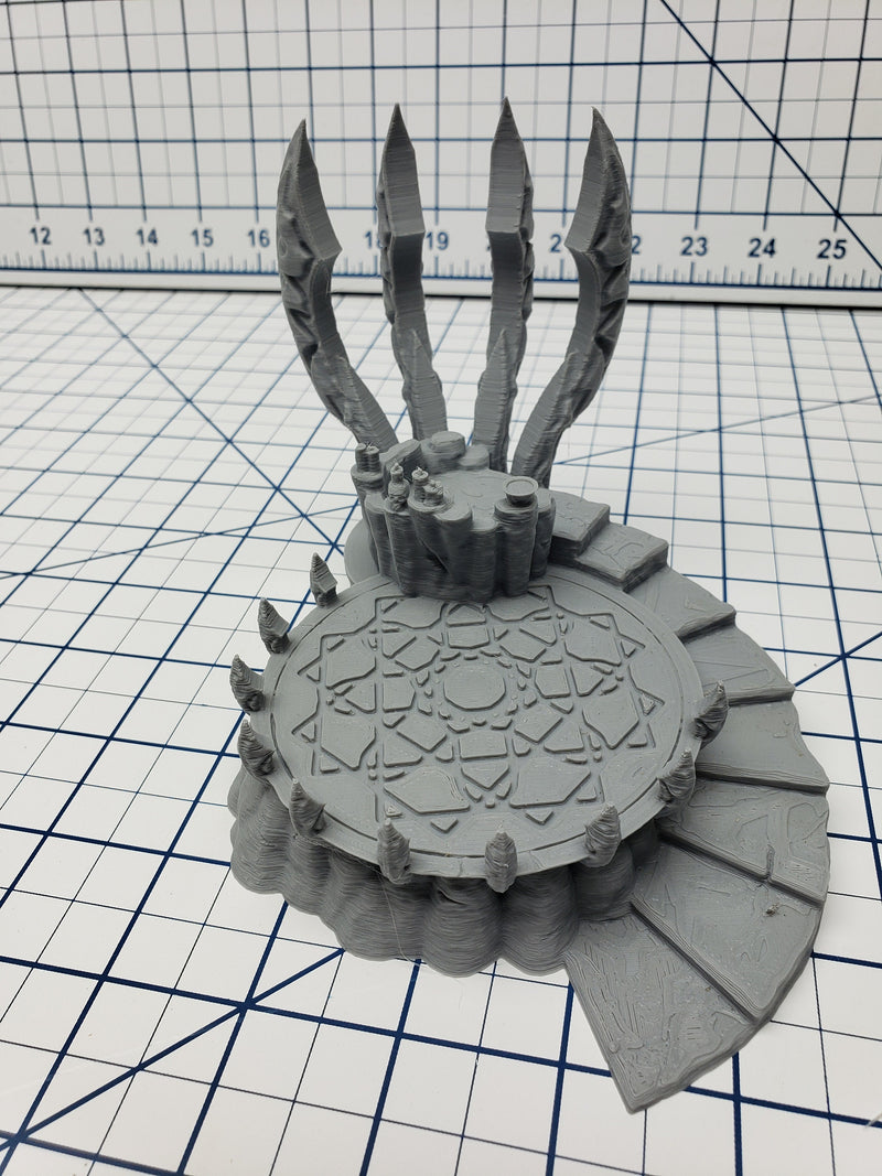 Mind Horror - Summoning Circle Dias - Skyless Realms - DND - Dungeons & Dragons - RPG - Tabletop - EC3D - Miniature - 28 mm - 1" scale