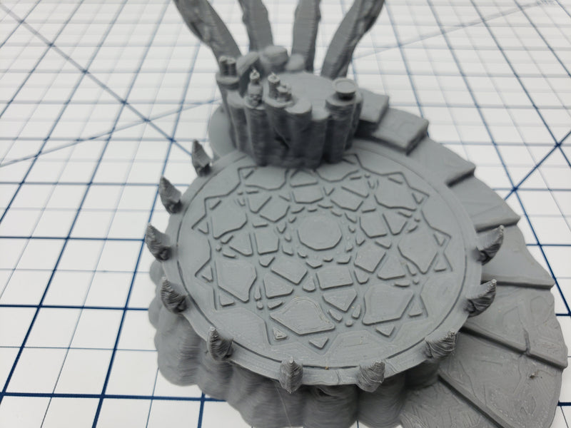 Mind Horror - Summoning Circle Dias - Skyless Realms - DND - Dungeons & Dragons - RPG - Tabletop - EC3D - Miniature - 28 mm - 1" scale