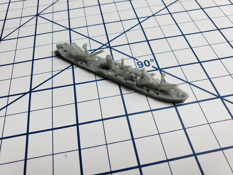 Auxiliary - Pinguin Ship - German Navy - Wargaming - Axis and Allies - Naval Miniature - Victory at Sea - Tabletop Games - Warships