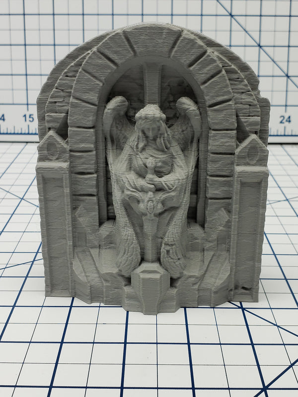 Angel Edifice - The Holy Order of Ash - DND - Dungeons & Dragons - RPG - Terrain - Pathfinder - Tabletop - EC3D - Miniature - 28 mm - 1"