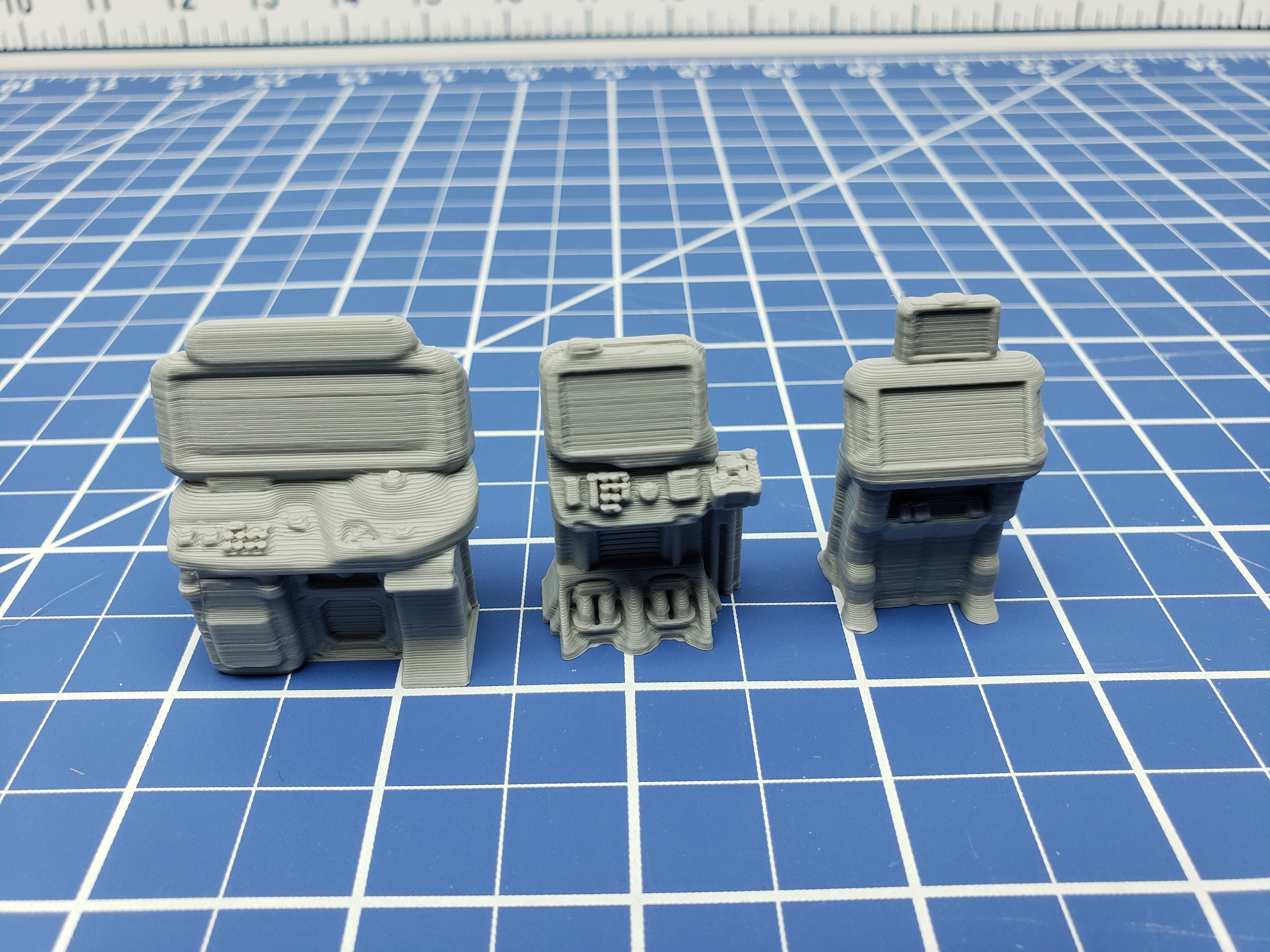 Terminal and Computer Set - Ignis Quadrant - Starfinder - Cyberpunk - Science Fiction - Syfy - RPG - Tabletop - Scatter - Terrain