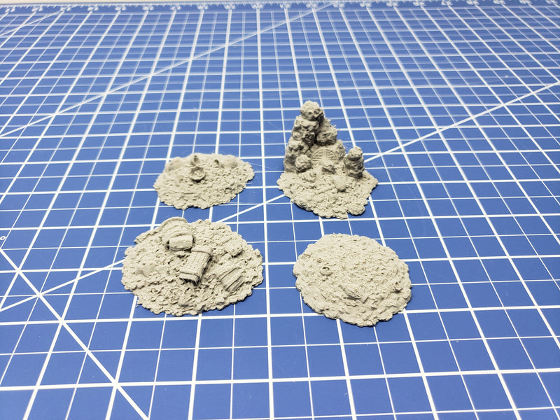 Treasure Piles - Savage Atoll - DND - Dungeons & Dragons - RPG - Tabletop - EC3D - Miniature - 28 mm - 1" scale