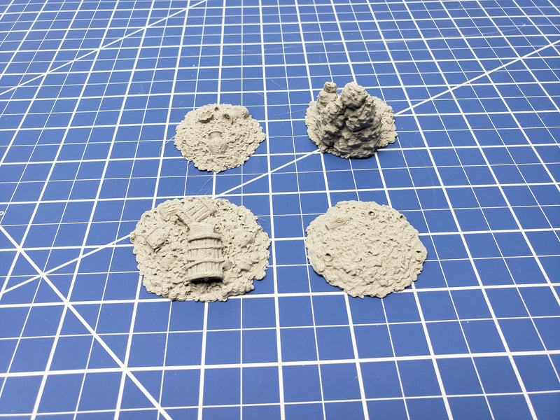 Treasure Piles - Savage Atoll - DND - Dungeons & Dragons - RPG - Tabletop - EC3D - Miniature - 28 mm - 1" scale