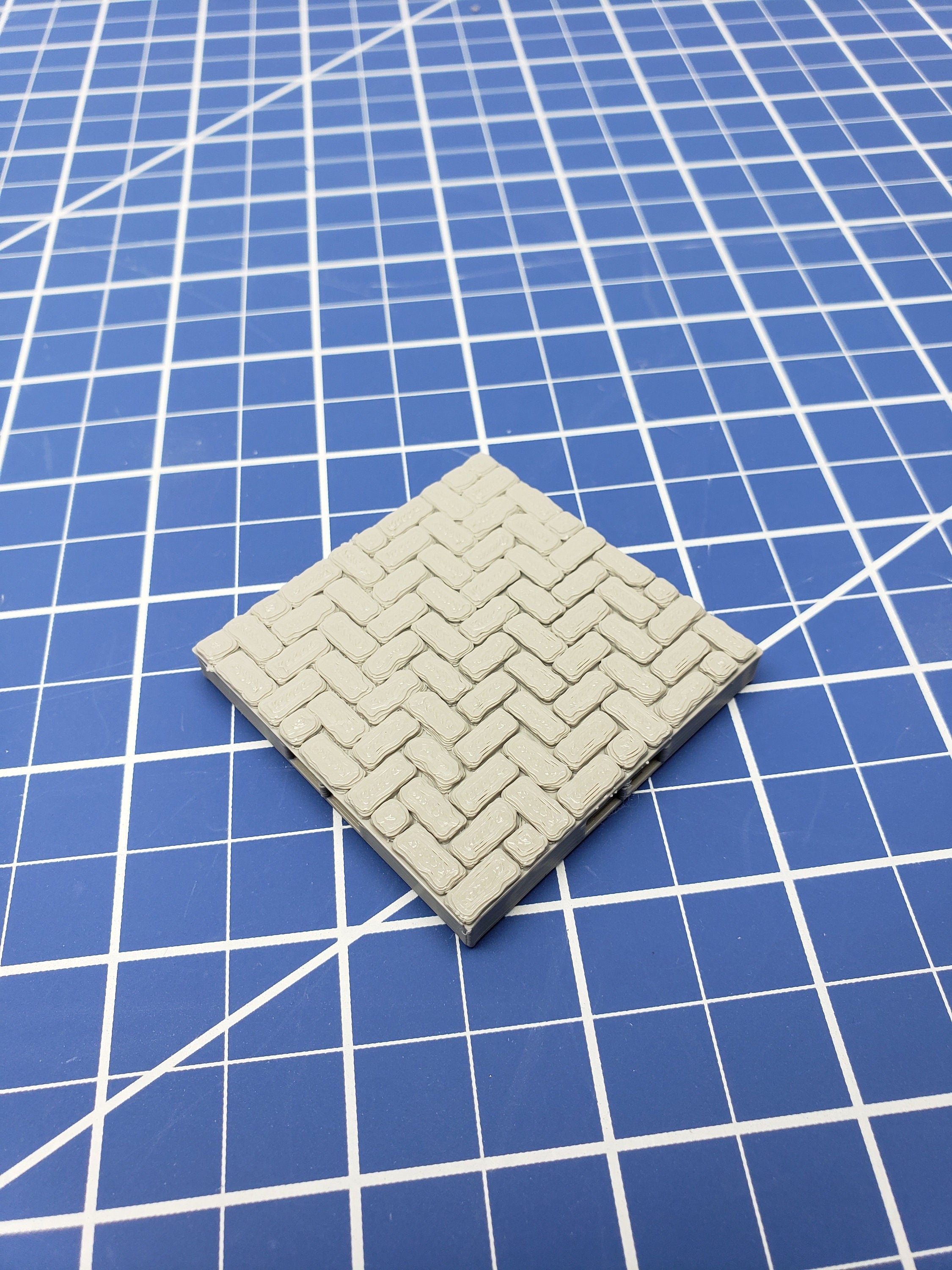 Sidewalk Tiles - Dragonshire - Fat Dragon Games - DND - Pathfinder - RPG - Terrain - 28 mm / 1" - Dungeon & Dragons -