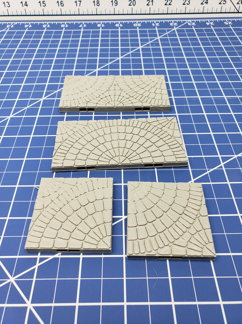 Street Tiles - Dragonshire - Fat Dragon Games - DND - Pathfinder - RPG - Terrain - 28 mm / 1" - Dungeon & Dragons -