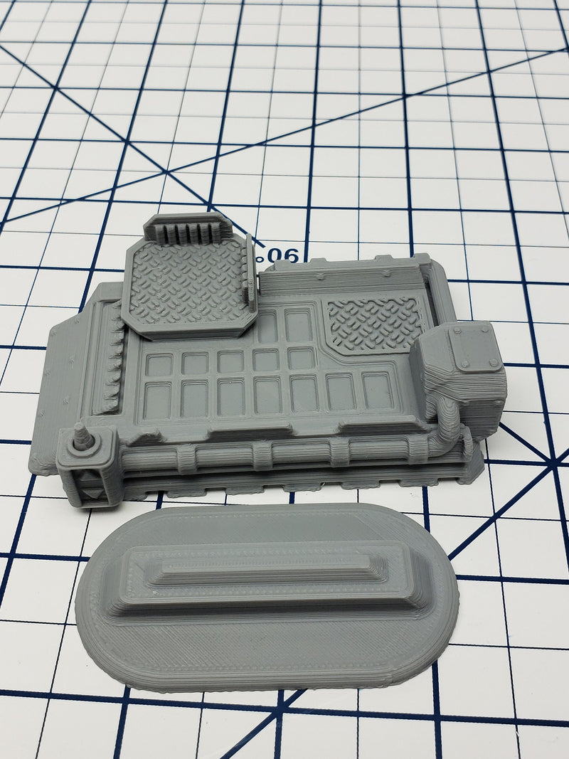 Hover Platform - Ignis Quadrant - Starfinder - Cyberpunk - Science Fic