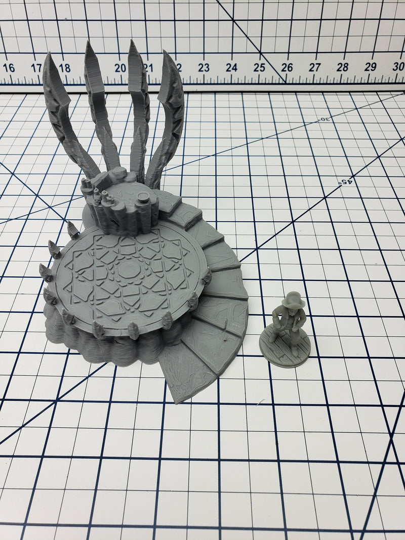 Mind Horror - Summoning Circle Dias - Skyless Realms - DND - Dungeons & Dragons - RPG - Tabletop - EC3D - Miniature - 28 mm - 1" scale