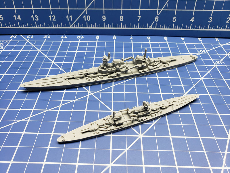 Battlecruiser  - O Class - German Navy - Wargaming - Axis and Allies - Naval Miniature -  US Navy - Tabletop - Warships