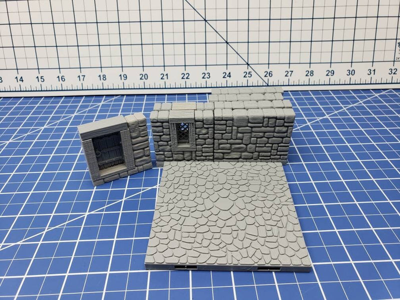 Small House/Manor Sets - Dragonshire - DragonLock - Fat Dragon Games - DND - Pathfinder - RPG - Terrain - 28 mm / 1" - Dungeon & Dragons