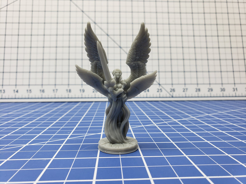 The Holy Order of Ash Angel Minis - Hero's Hoard - DND - Pathfinder - Dungeons & Dragons - RPG - Tabletop - EC3D - Miniature