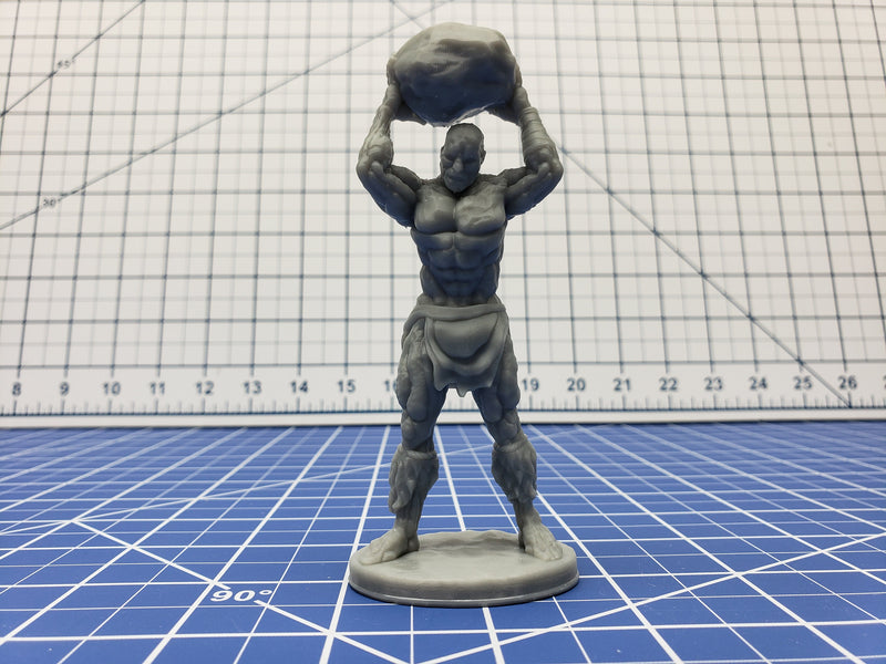 Stone Giant Mini - DND - Pathfinder - Dungeons & Dragons - RPG - Tabletop - Role Playing Game - Miniature - 28 mm