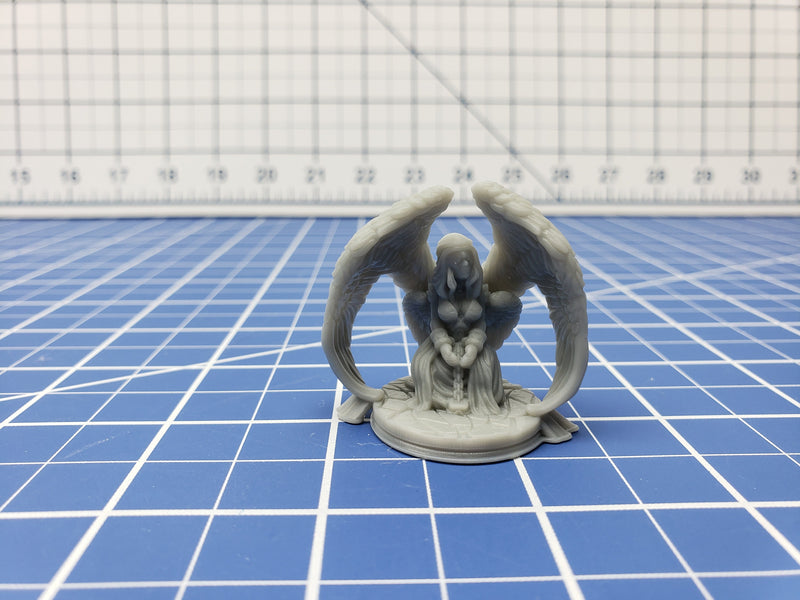 The Holy Order of Ash Angel Minis - Hero's Hoard - DND - Pathfinder - Dungeons & Dragons - RPG - Tabletop - EC3D - Miniature