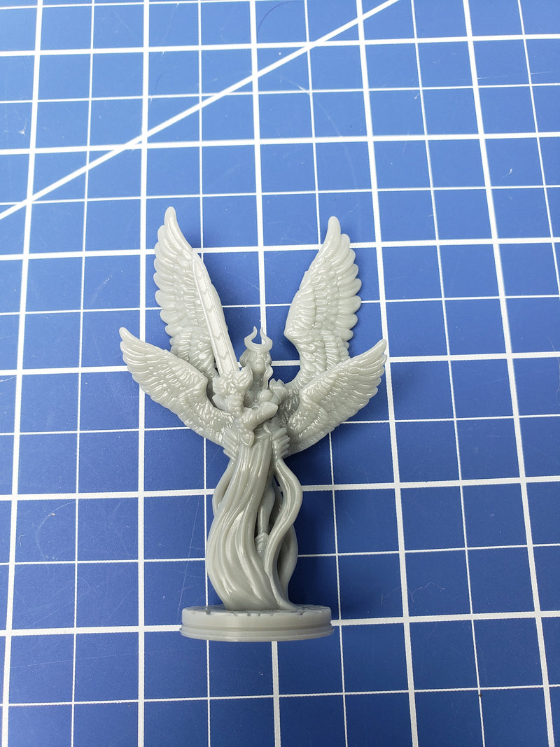 The Holy Order of Ash Angel Minis - Hero's Hoard - DND - Pathfinder - Dungeons & Dragons - RPG - Tabletop - EC3D - Miniature