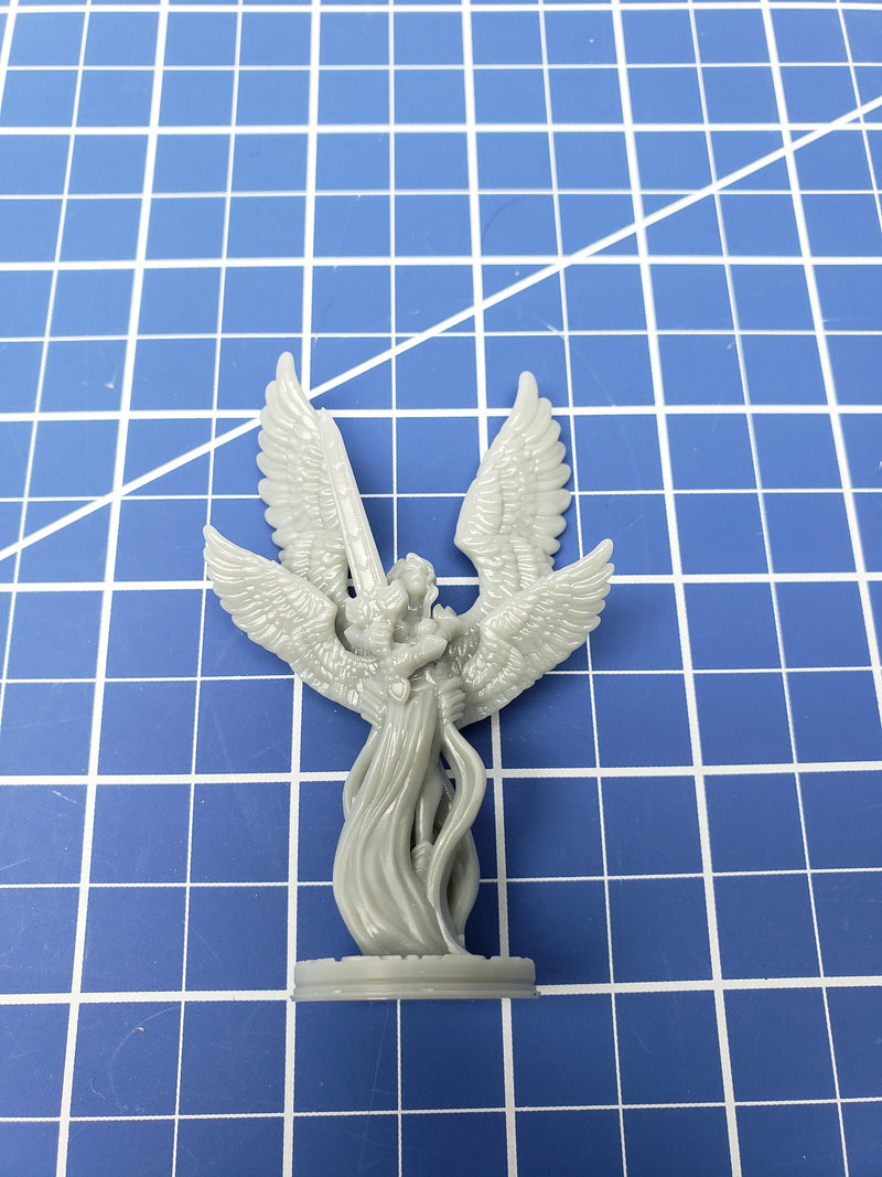 The Holy Order of Ash Angel Minis - Hero's Hoard - DND - Pathfinder - Dungeons & Dragons - RPG - Tabletop - EC3D - Miniature