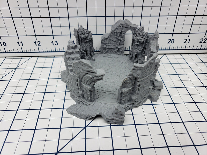 The Wilds of Wintertide Ruins - Altar - Hero's Hoard - DND - Pathfinder - Dungeons & Dragons - RPG - Tabletop - EC3D - Terrain